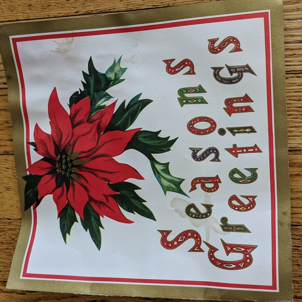 Vintage Hankie, NOS, in original Holiday Packaging - Picture 4 of 8